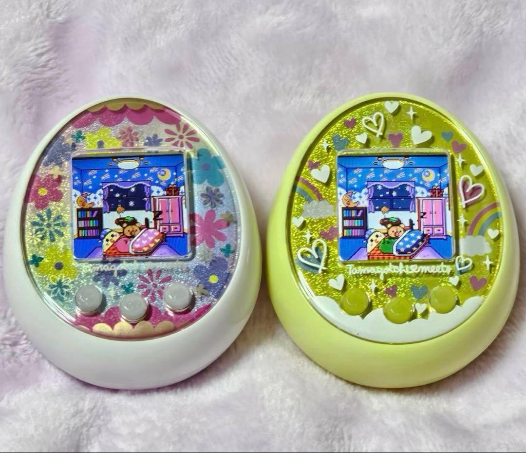 たまごっちみーつ ホワイト イエロー 2個 まとめ売り