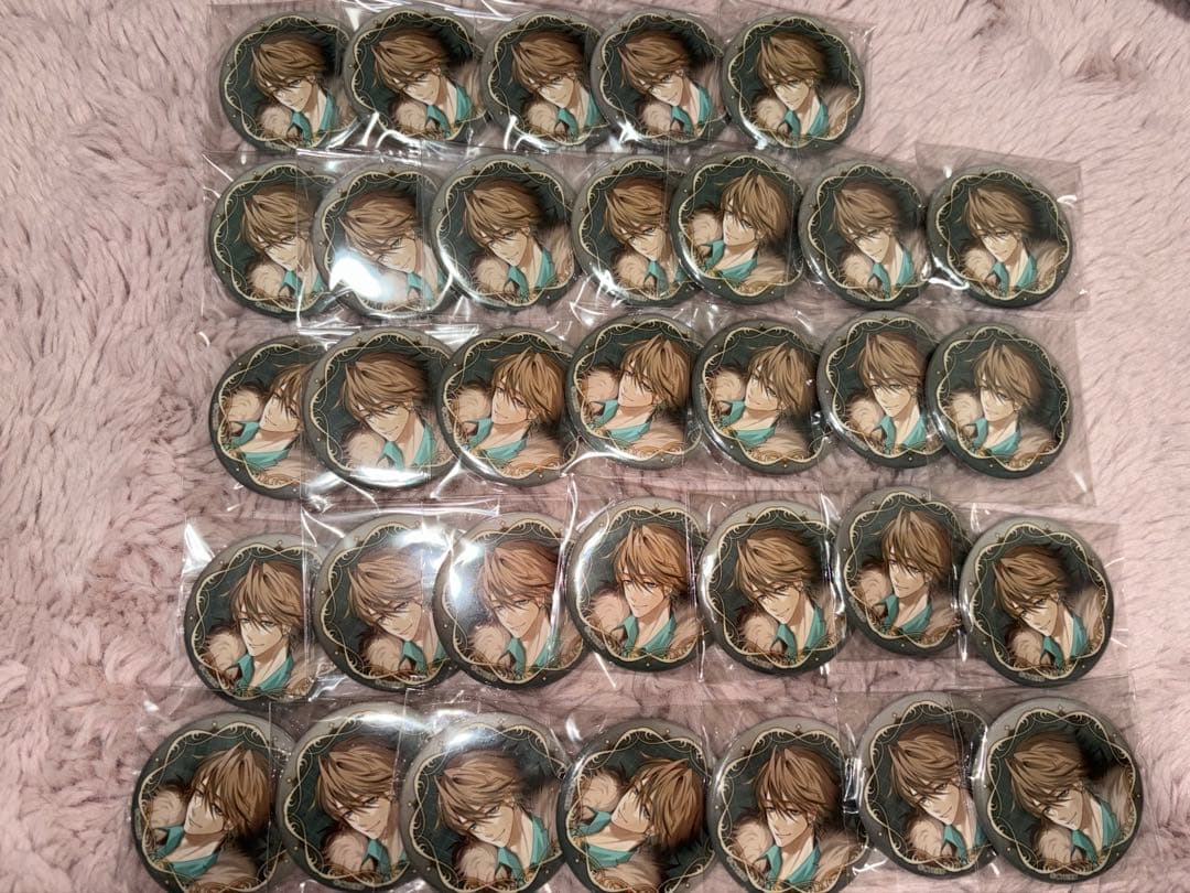 イケメンヴィラン ハリソン 缶バッジ