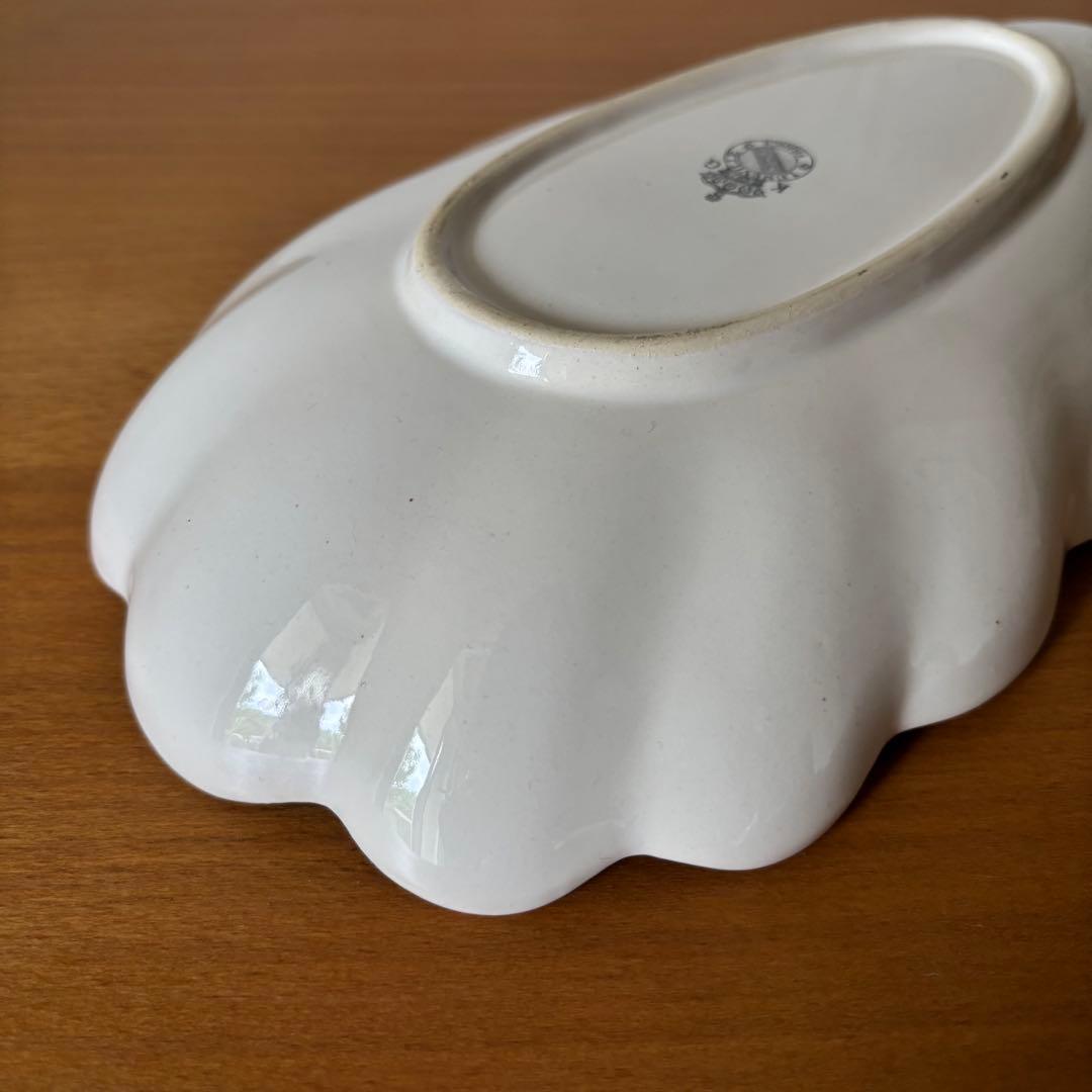 KGリュネヴィル ラヴィエ フランスアンティーク シェル型 薔薇