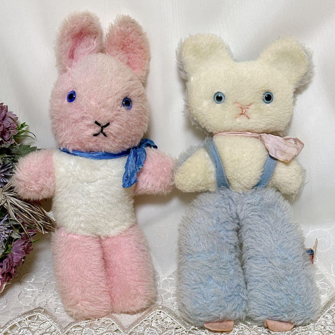 ❤️ファーネル❤️アンティークベア？　うさぎ？　ぬいぐるみ　イギリスアンティーク