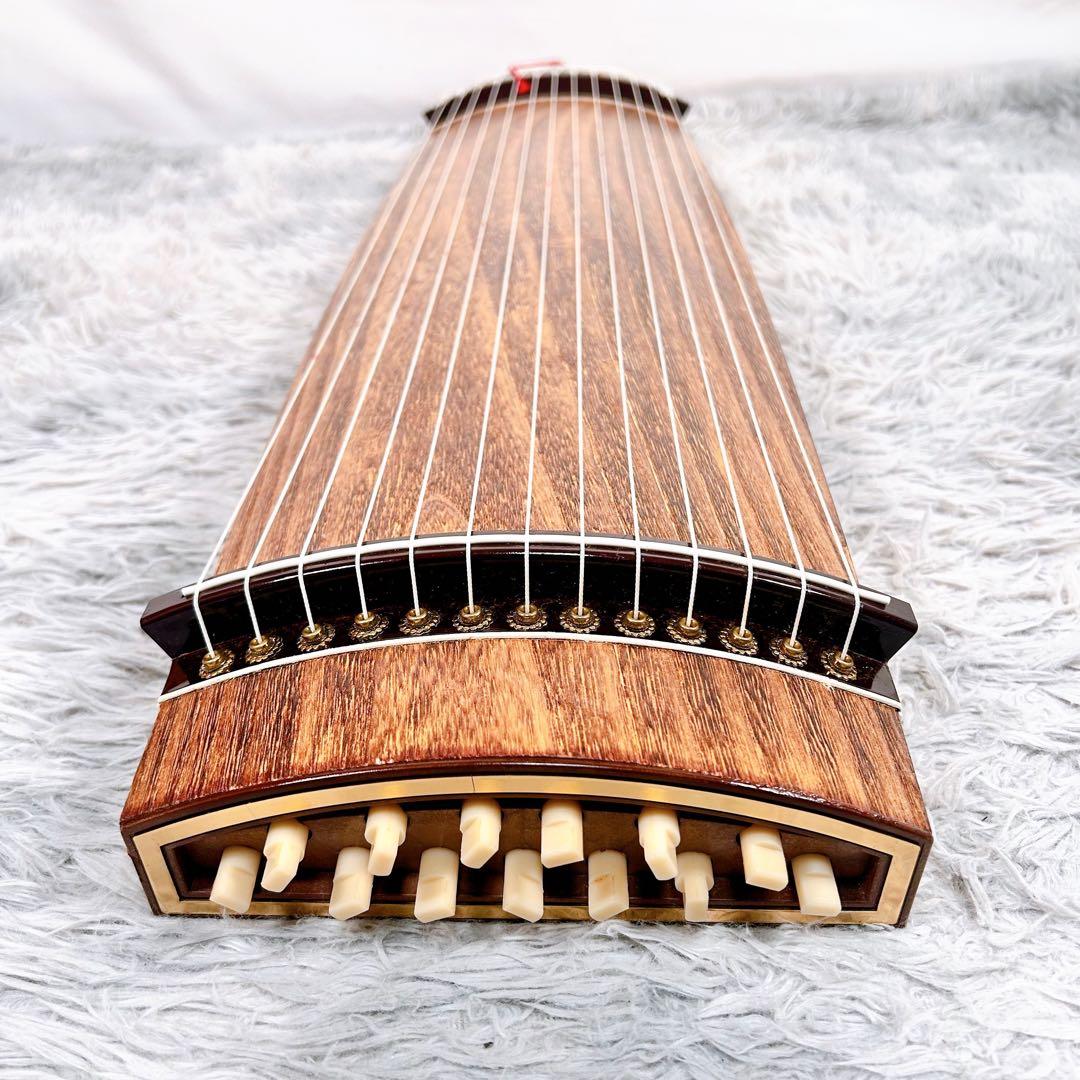 【希少】だれでも弾ける 高級三尺琴 弾龍　短琴　和楽器