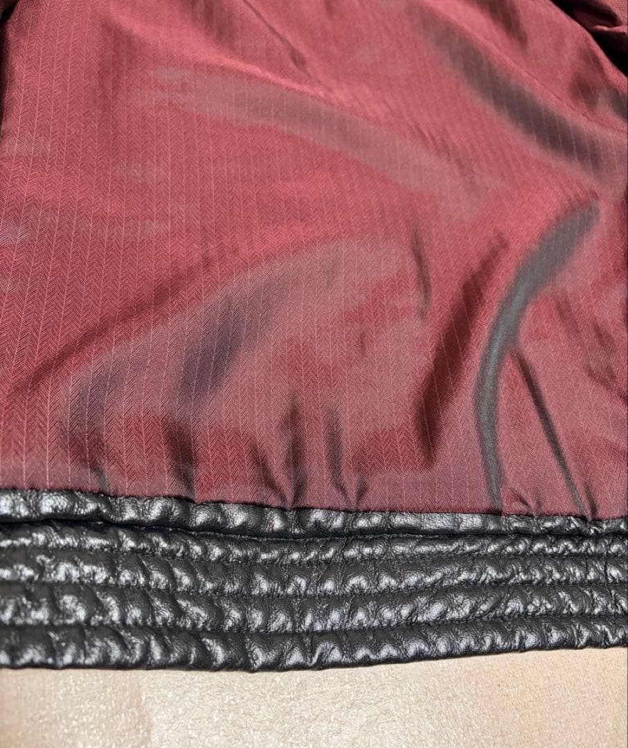 美品Men's Bigi Quilted Lamb Leather Jacket