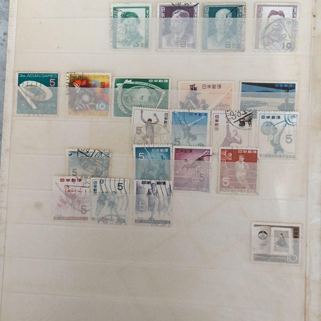 使用済み切手収集ブック　コレクションブック　オリンピック