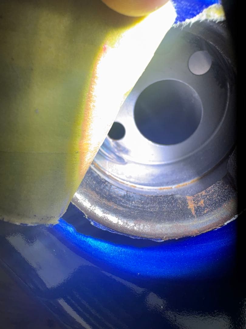 SR400 FI用ガソリンタンク　自家塗装（ベージュに再塗装）