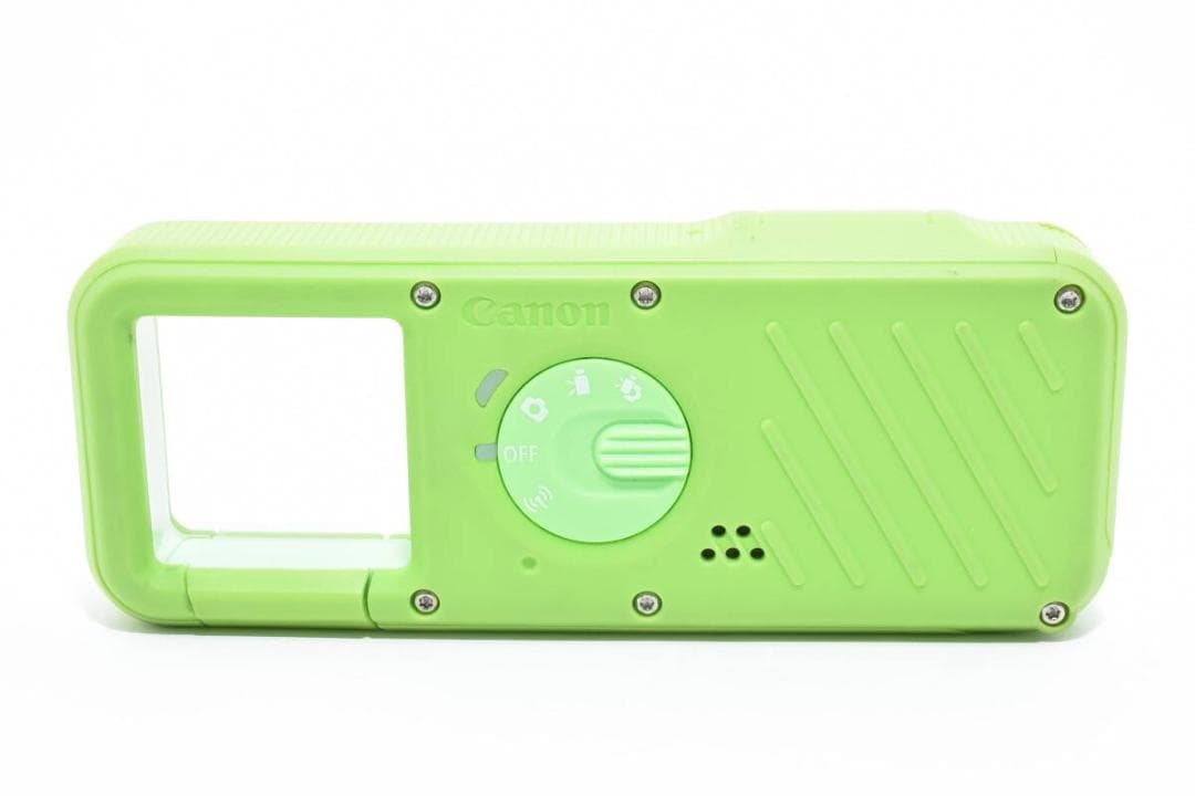 【美品・グリーン】Canon inSPIC REC FV-100 アソビカメラ