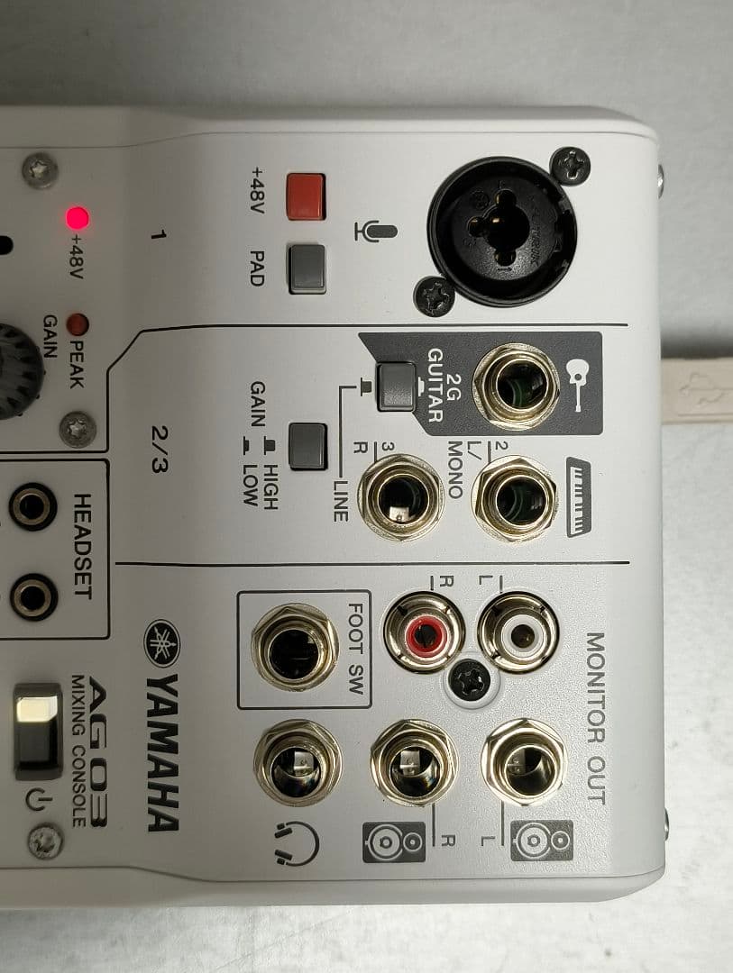 ☆美品☆　YAMAHA AG03　動作確認済