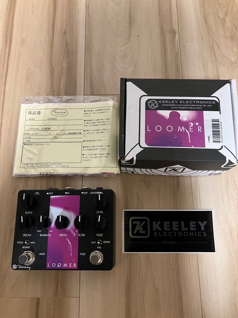 Keeley Loomer ギターエフェクター