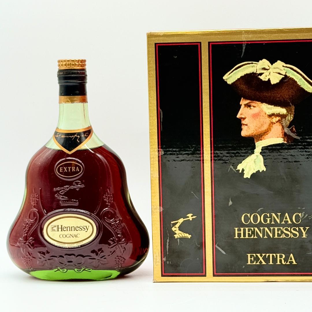 ⑮Hennessy Extra XO グリーンボトル　箱付