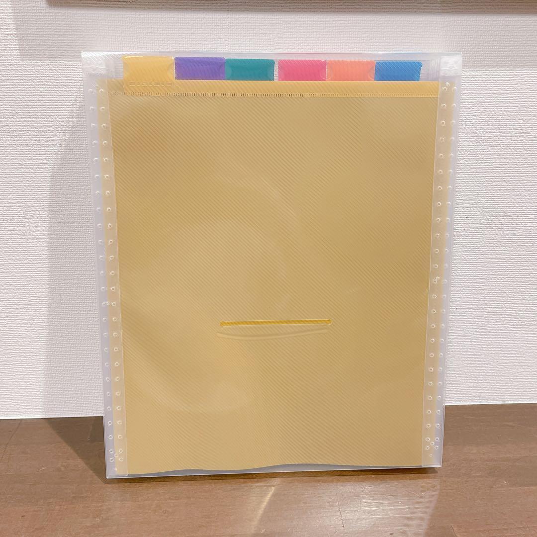 ☆ドキュメントスタンド a4 7ポケット ドキュメント 半透明ファイル