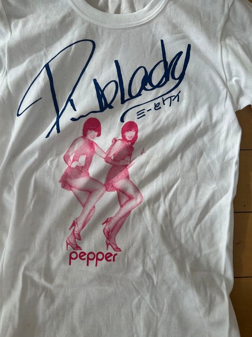 【激レア】ピンクレディー　ロング　Ｔシャツ　　昭和レトロ ビンテージ