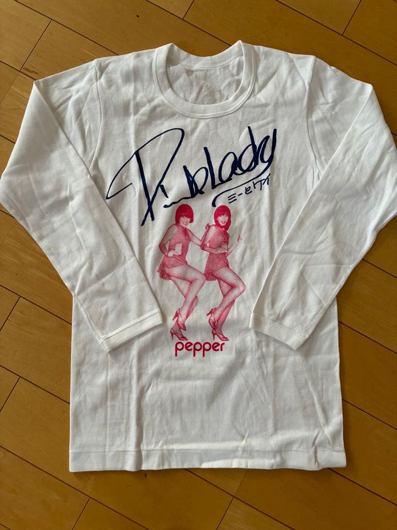 【激レア】ピンクレディー　ロング　Ｔシャツ　　昭和レトロ ビンテージ