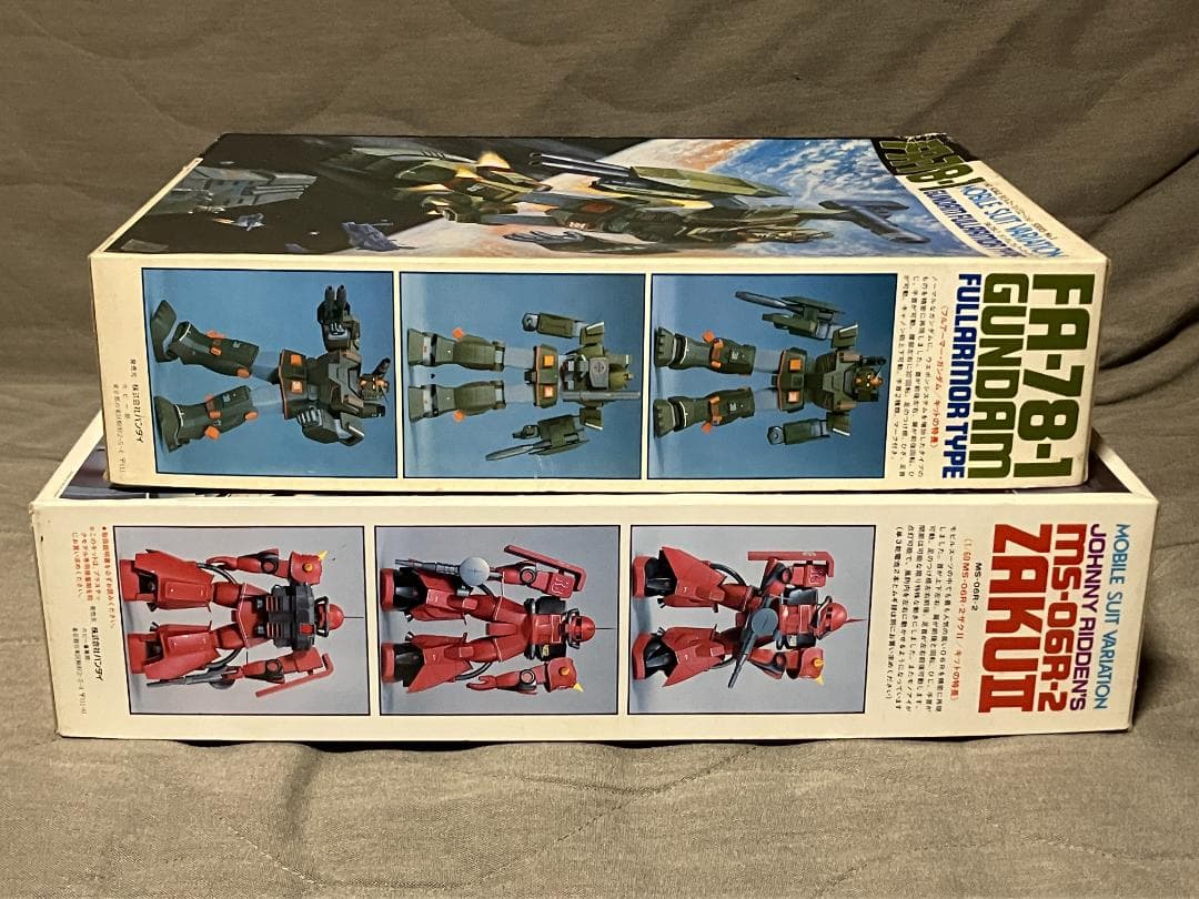 シ*ん様 MSV 1/60スケール ガンプラ2点セット ジョニー・ライデン フル