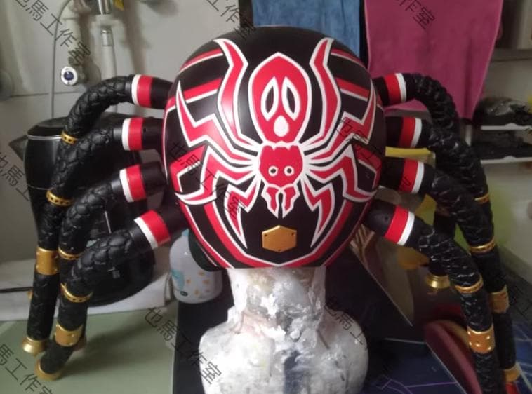 シン仮面ライダー　クモオーグ1/1マスク　高再現度　かぶれる！　コスプレ用具