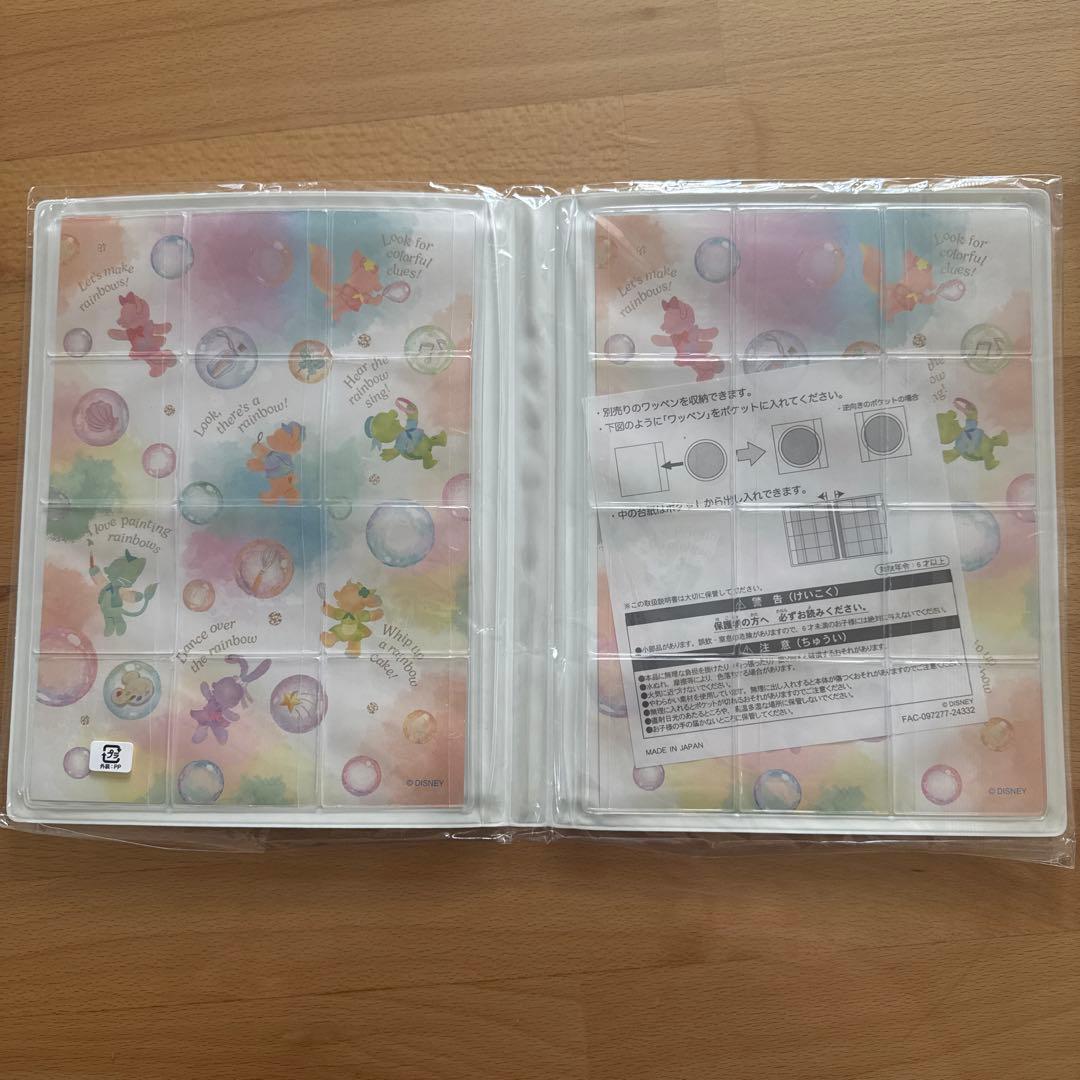 新品未使用 ダッフィーフレンズ カラフルハピネス ワッペン全種 ワッペンホルダー