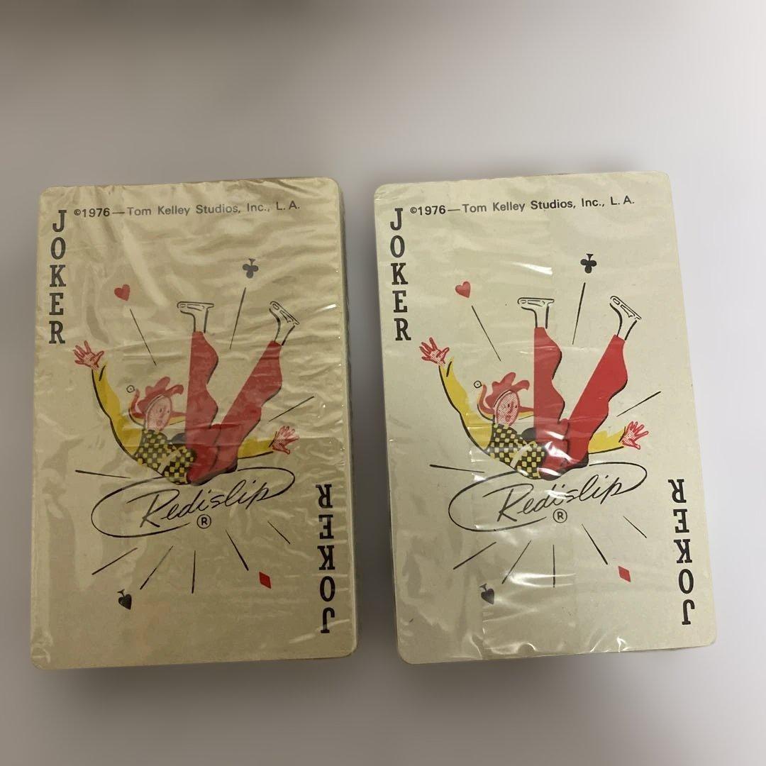 未使用　マリリンモンロー没後30年記念トランプ木製トランプケース 米国国章