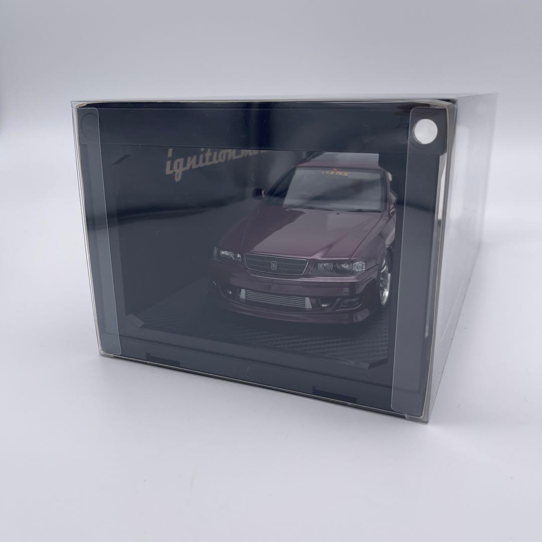 新品1/18 VERTEX JZX100 Chaser(パープルメタリック