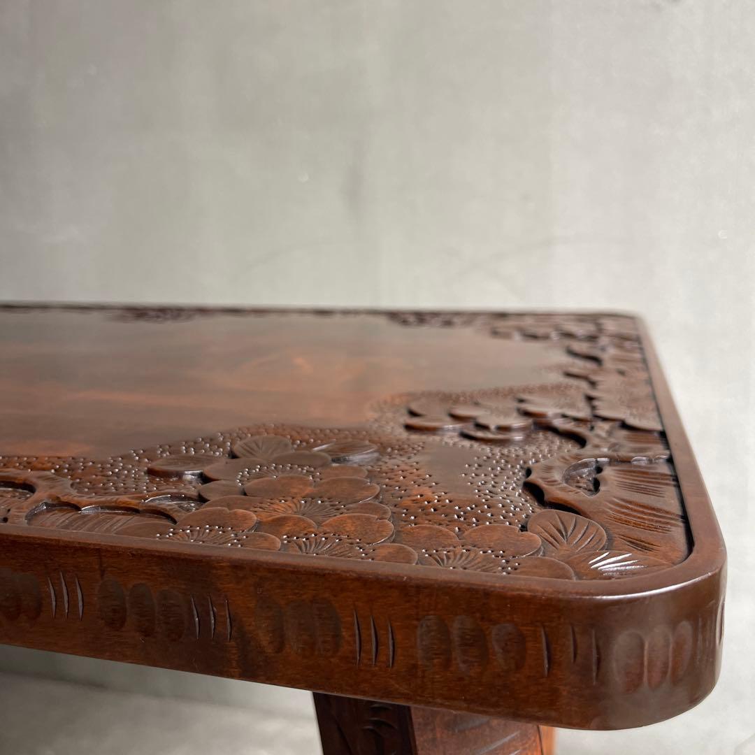 軽井沢彫　センターテーブル