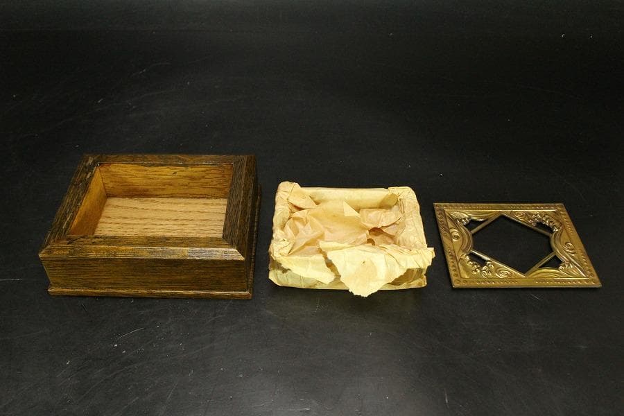 アンティーク 寶舟 卓上 煙草具 揃い 未使用 高島屋(P120)