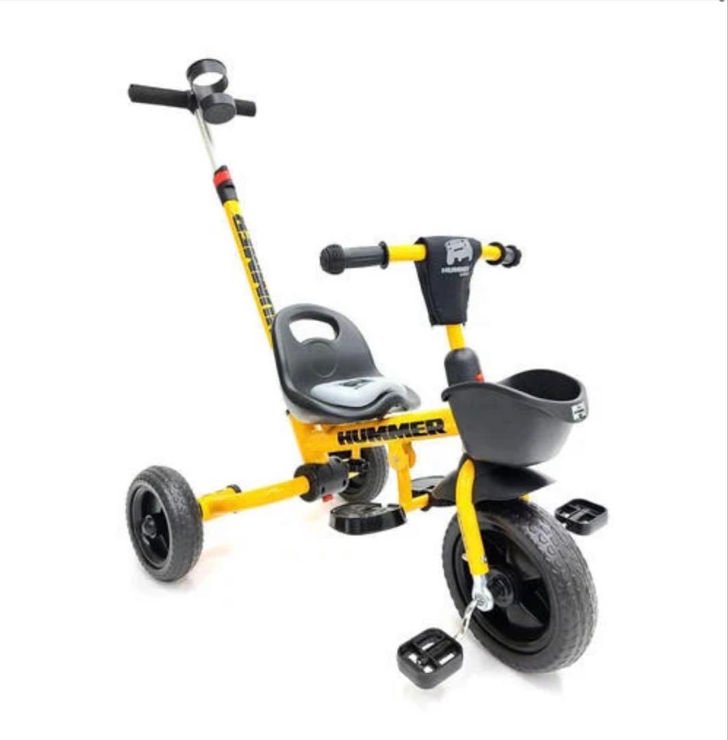 【新品】HUMMER ☆ 三輪車　ハンドル付き