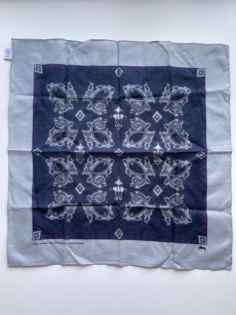 Stussy ステューシー バンダナ MASAYO NOGUCHI