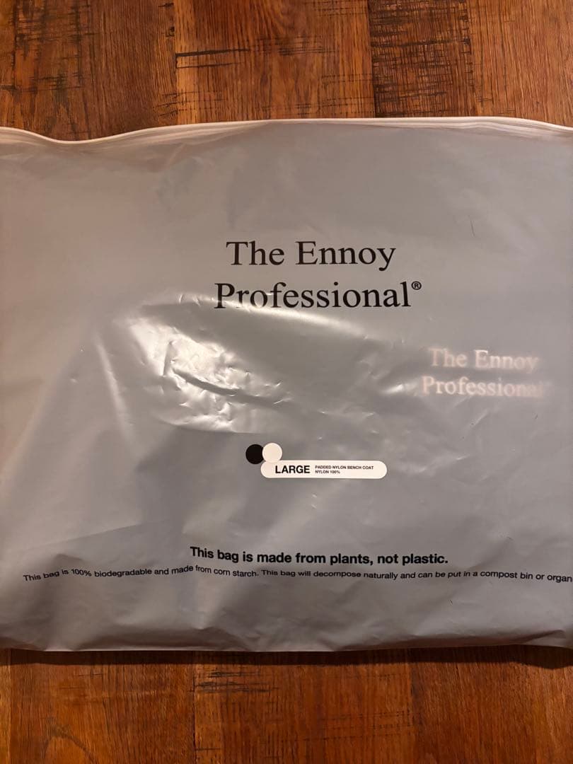 ジャケット・アウター ennoy PADDED NYLON BENCH COAT