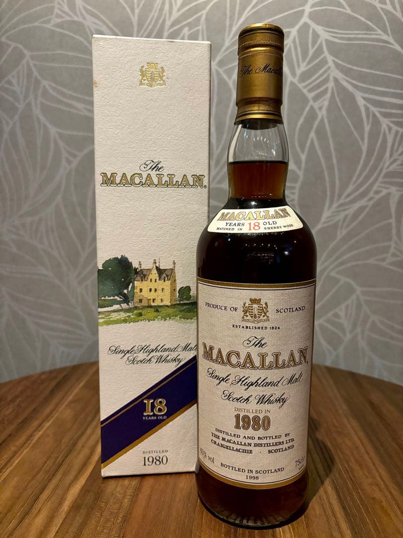 ★ 超稀少古酒 『 マッカラン１８年1980 』