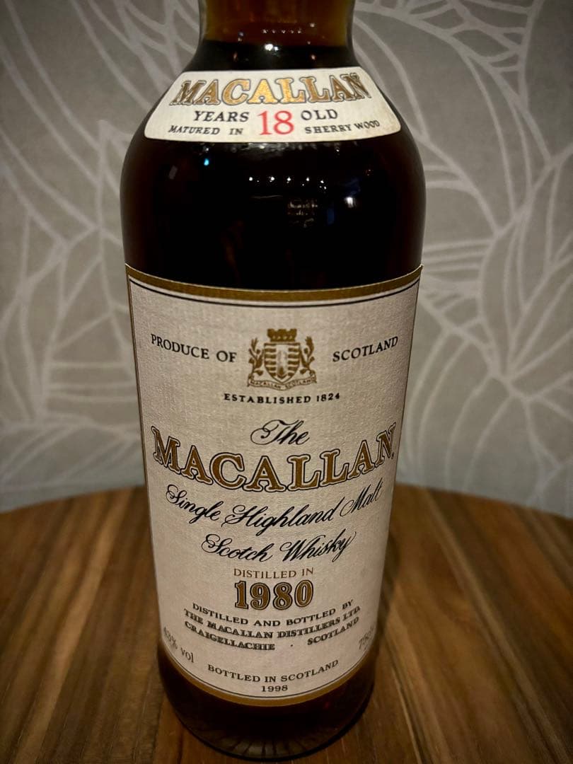 ★ 超稀少古酒 『 マッカラン１８年1980 』