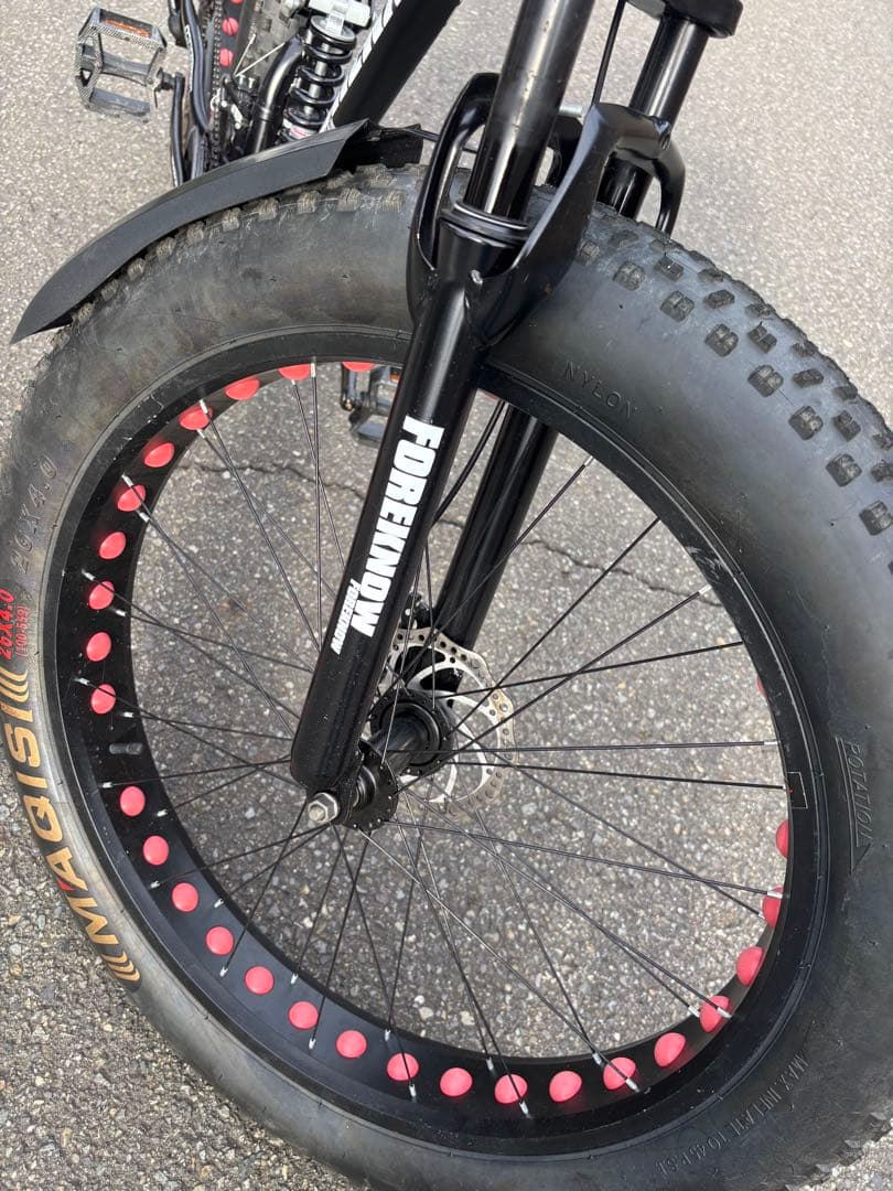 shin　ファットバイク　マウンテンバイク　フルサス