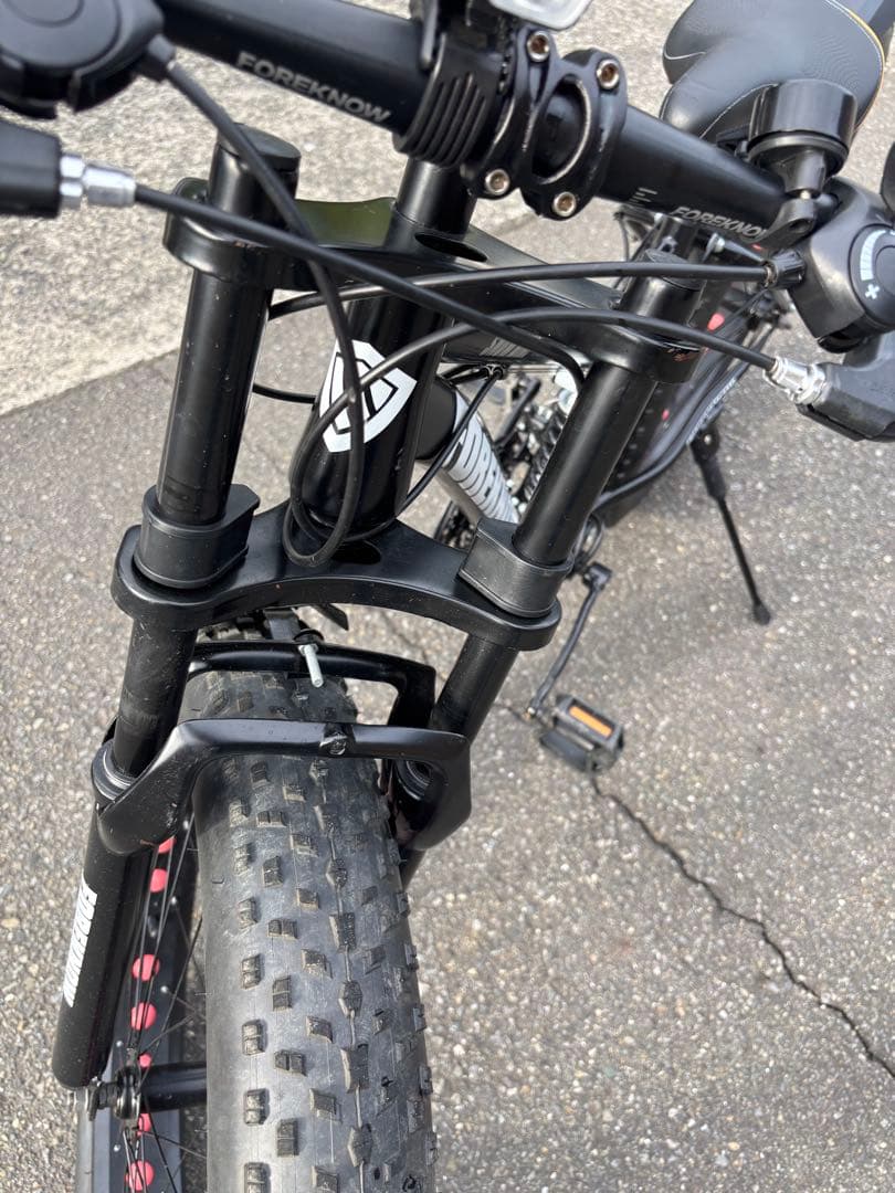 shin　ファットバイク　マウンテンバイク　フルサス