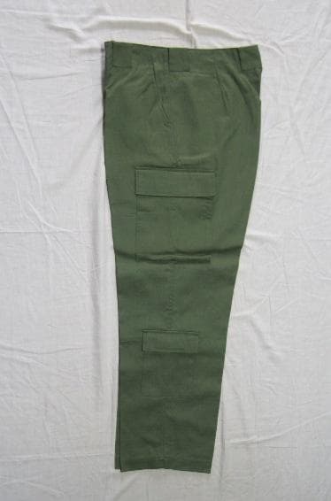 想定：ＯＤ戦闘服３型（３Ａ、リップストップ服地）