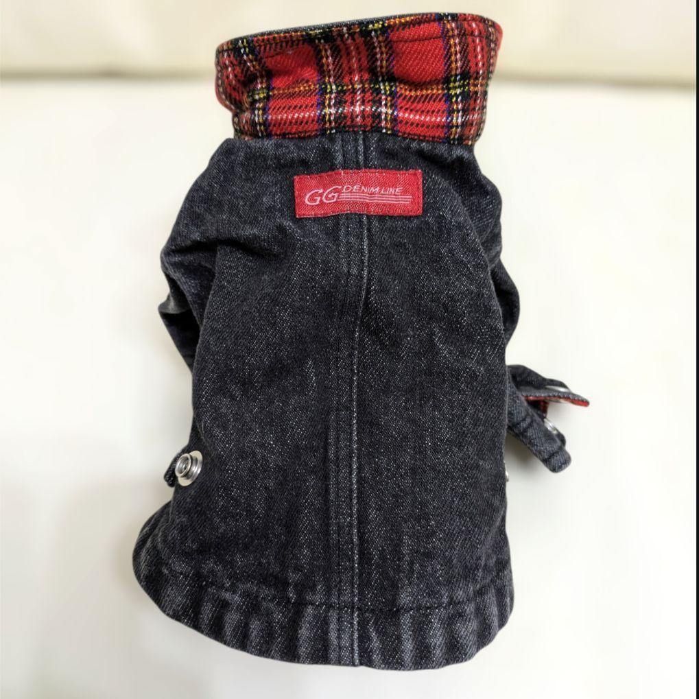 激レア✨️アトリエgg ヴィンテージ デニム シャツ ジャケット 犬服 ０〜１