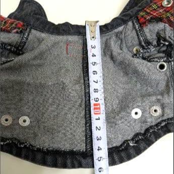 激レア✨️アトリエgg ヴィンテージ デニム シャツ ジャケット 犬服 ０〜１