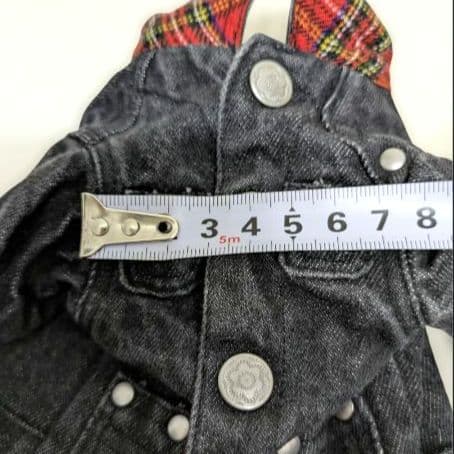 激レア✨️アトリエgg ヴィンテージ デニム シャツ ジャケット 犬服 ０〜１