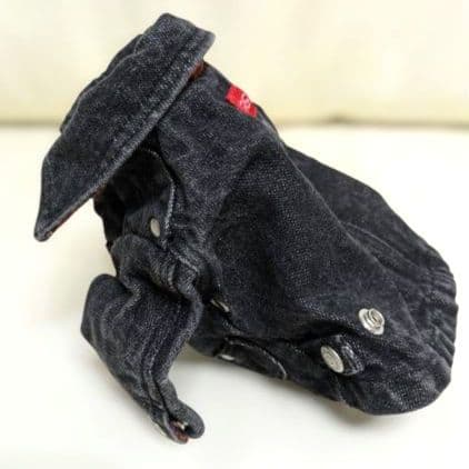 激レア✨️アトリエgg ヴィンテージ デニム シャツ ジャケット 犬服 ０〜１