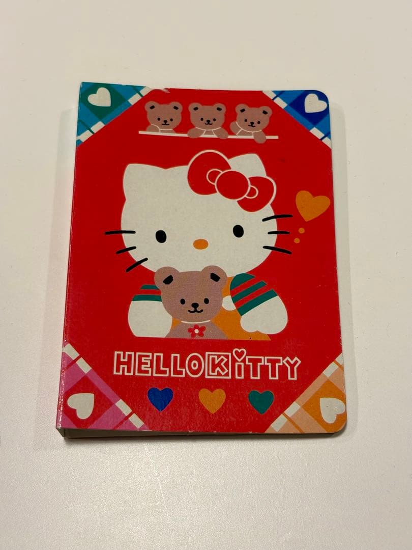 平成レトロ ハローキティ おどうぐばこ メモ帳 文房具 セット