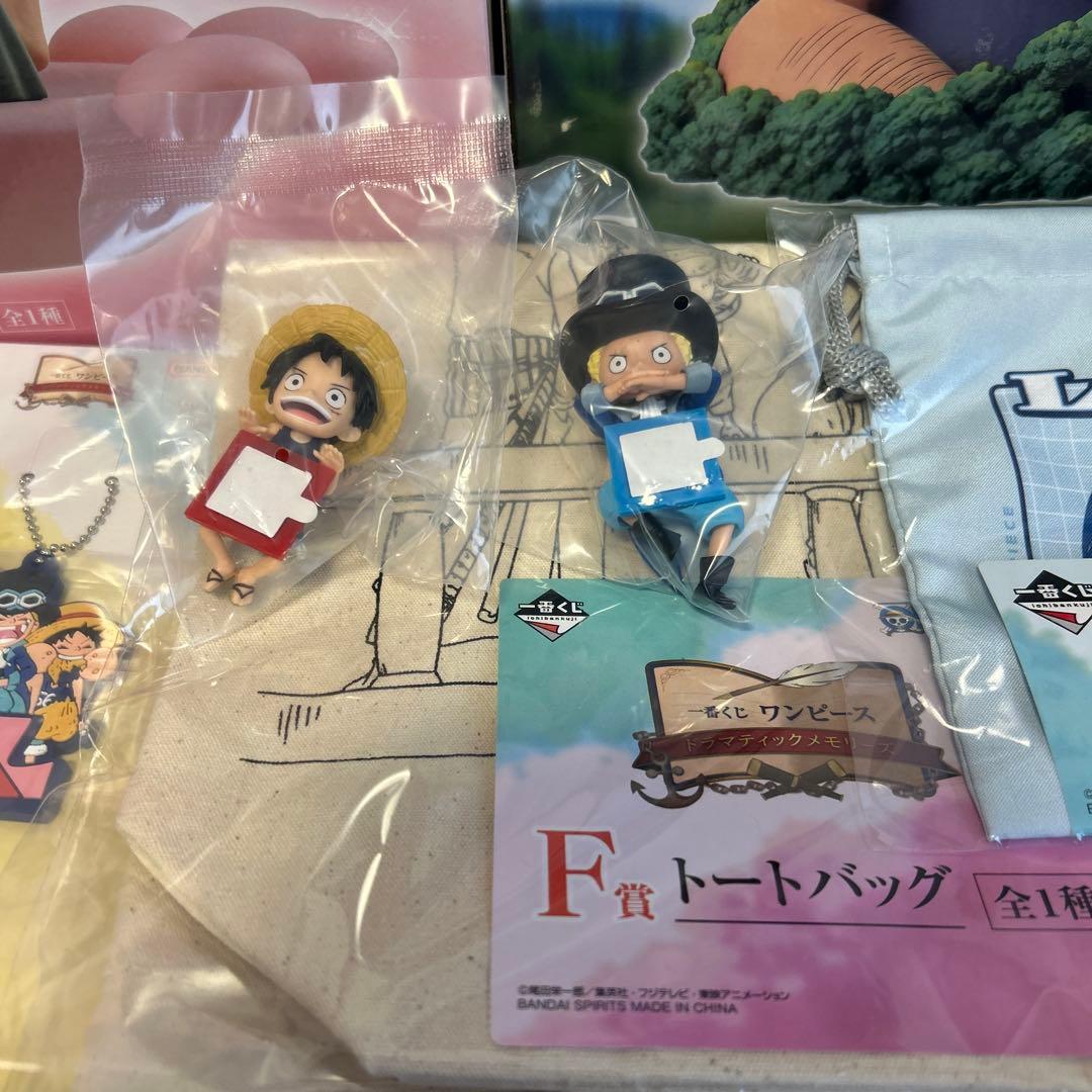 ワンピース 一番くじ　ギガントネーム　セミコンプセット