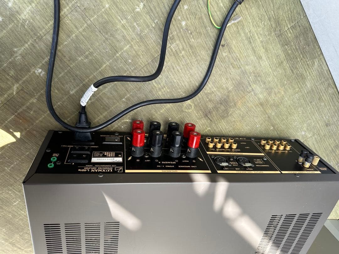 り*り様 Luxman L-501s ゴールド AVアンプ