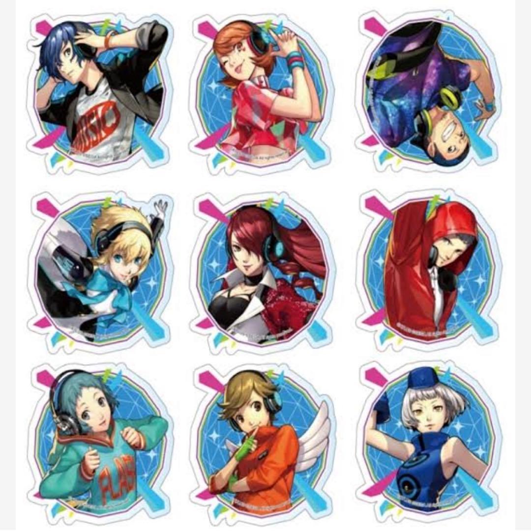 ペルソナ3 ダンシング・ムーンナイト アクリルバッジ 全9種セット