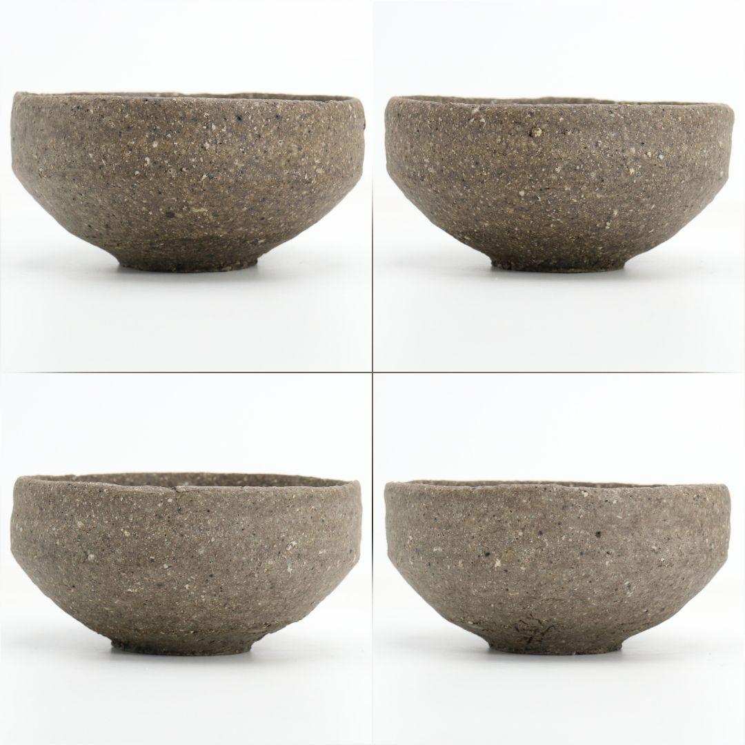 加守田彰二作 平茶碗 加守田昌子極書 識箱 茶道具　M 969