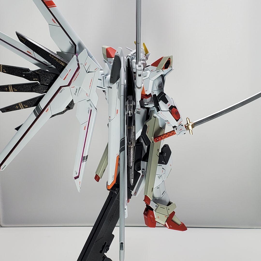 HG マイティーストライクフリーダムガンダム 塗装 完成品 ガンプラ