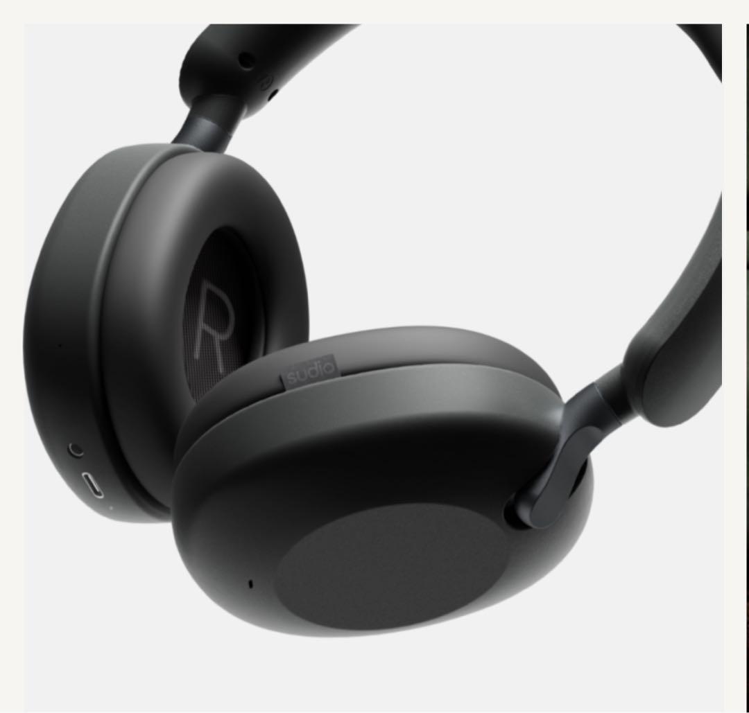 Sudio K2 Pro 次世代のハイブリッドアクテキャンセリングヘッドホン