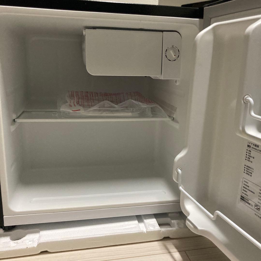 MAXZEN マクスゼン 46L 1ドア冷蔵庫 2023年製ガンメタリック