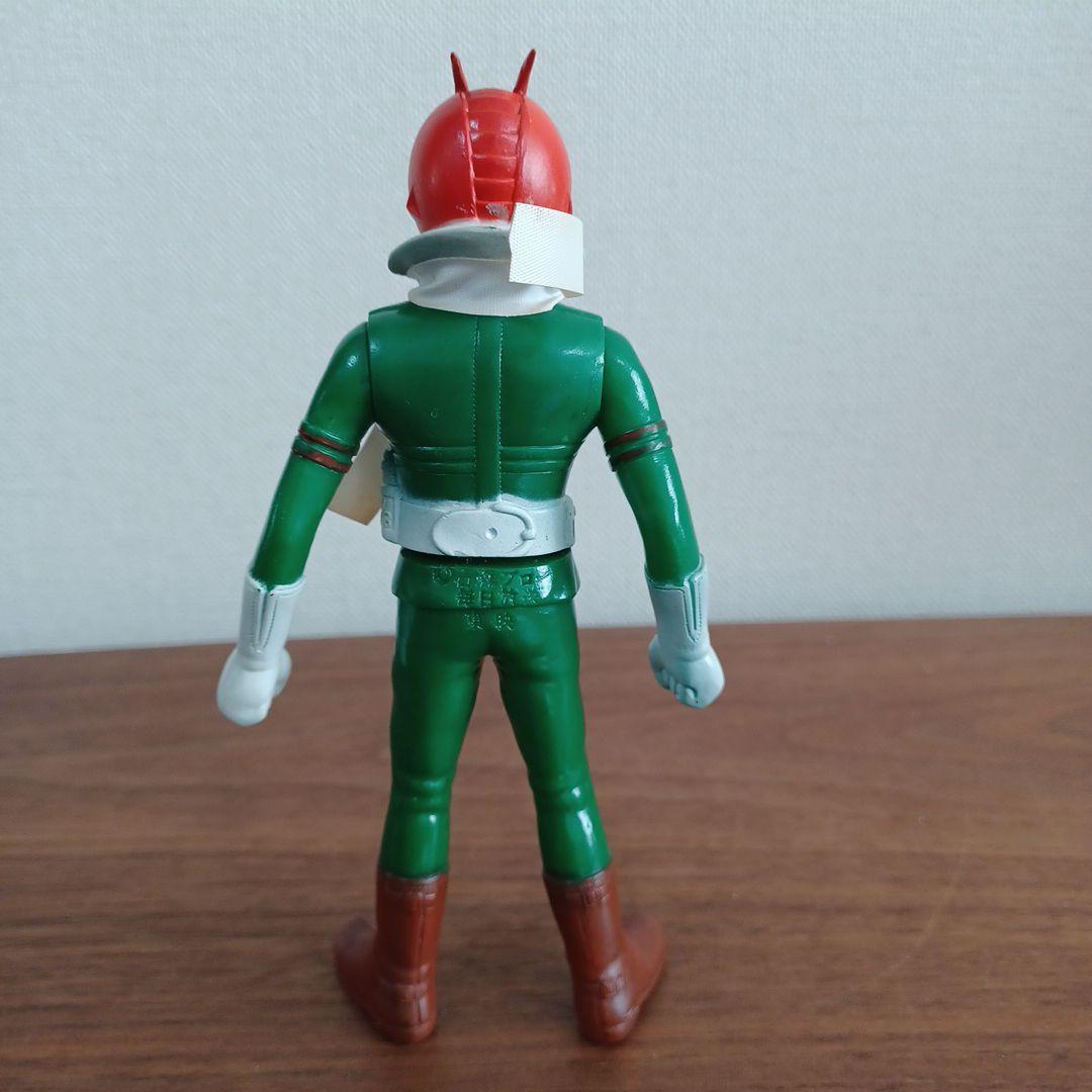 当時物　ポピー（バンダイ）製「仮面ライダー」希少ソフビフィギュア５体セット