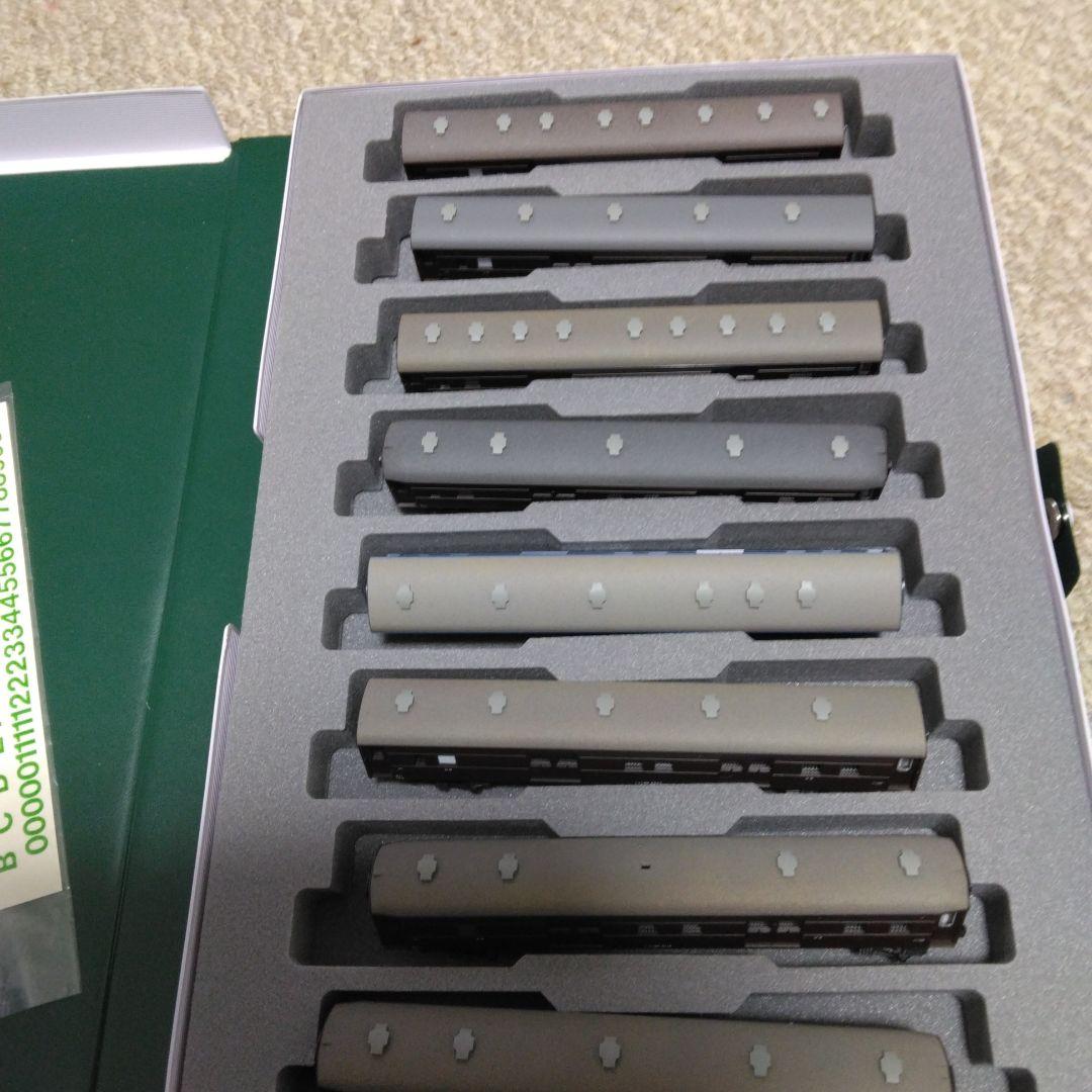 S-LAKE　Nゲージ 客車8両セット 茶色・青