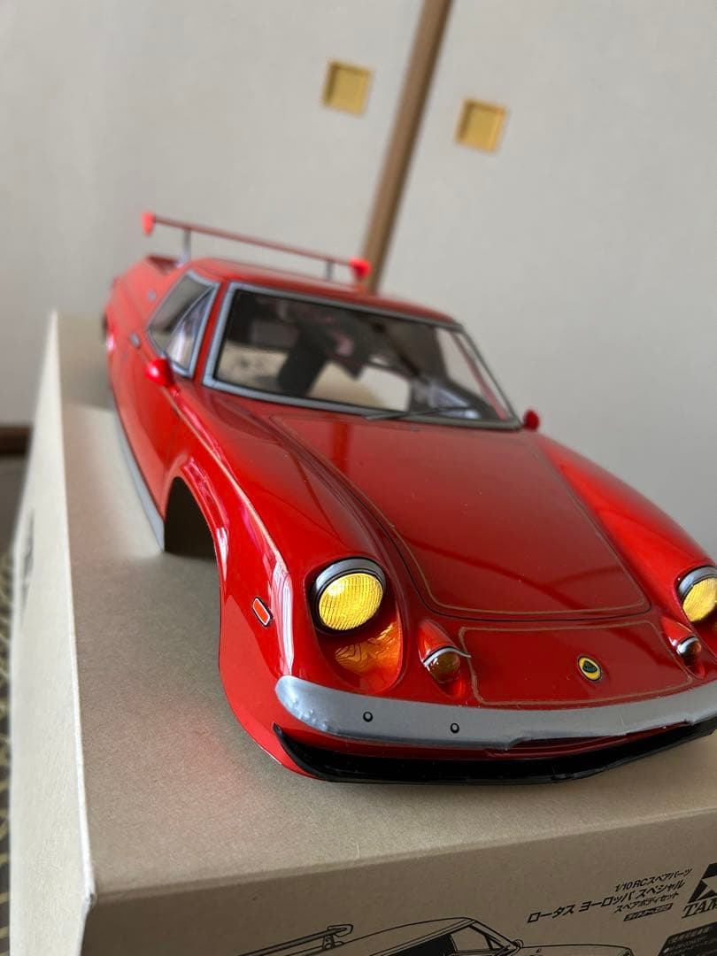 ロータスヨーロッパ　タミヤラジコンボディMシャーシ用