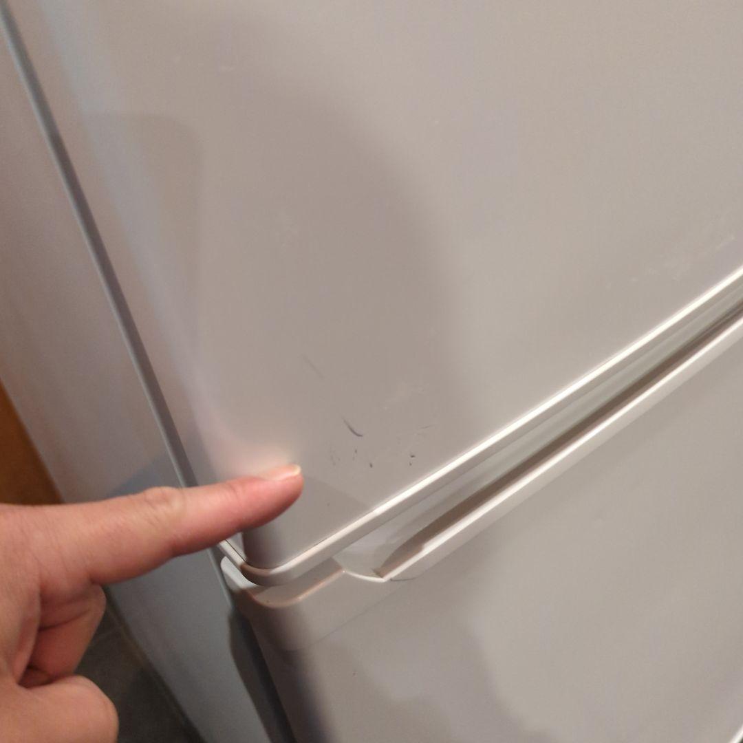 東村山市まで送料無料！2018年製！上段の棚欠品！冷蔵庫