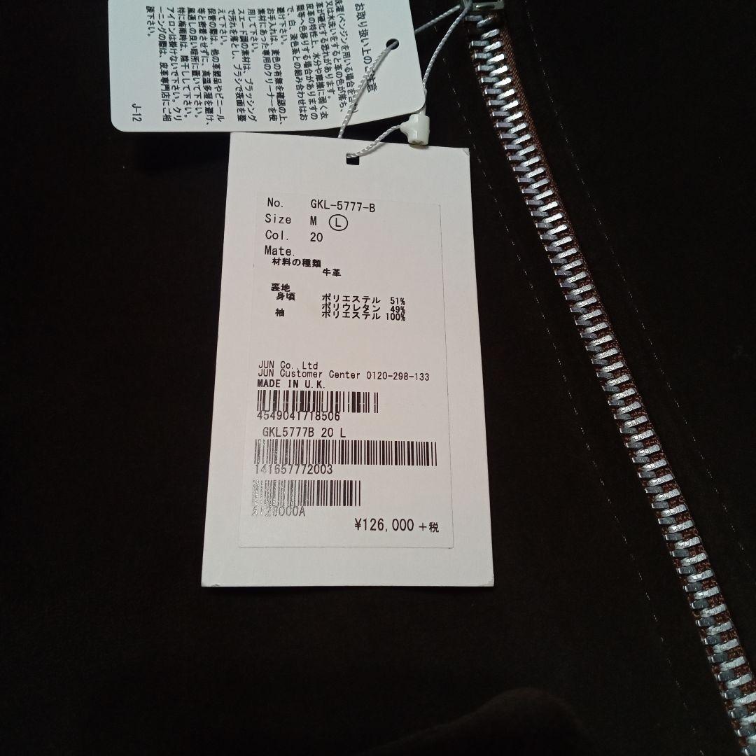 ヒ*シ様 夏の激安価格！ジェームスグロース別注牛革スウェードシングルライダース3