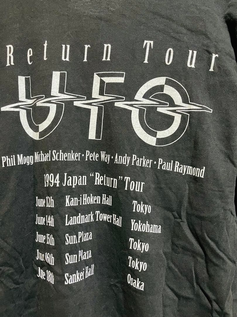 UFO 1994年リターンツアーTシャツ　ヴィンテージ