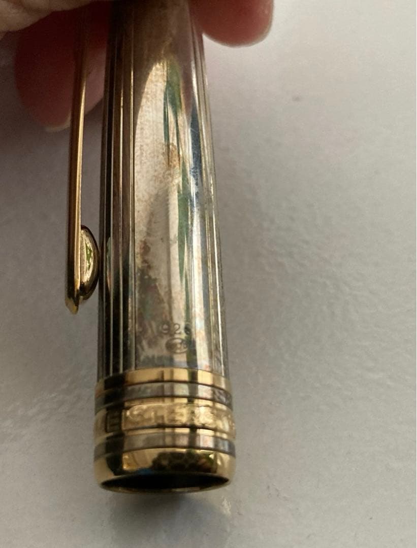 【MONTBLANC 】144純銀ソリテールスターリングシルバー925