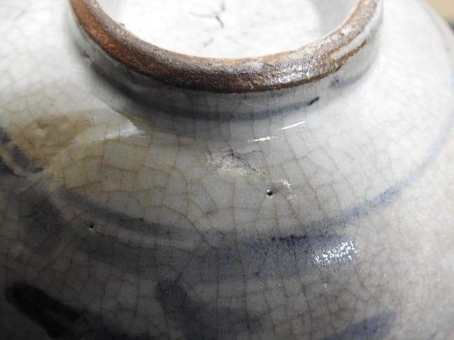 笠原染付茶碗　保存箱　ＭＡ41